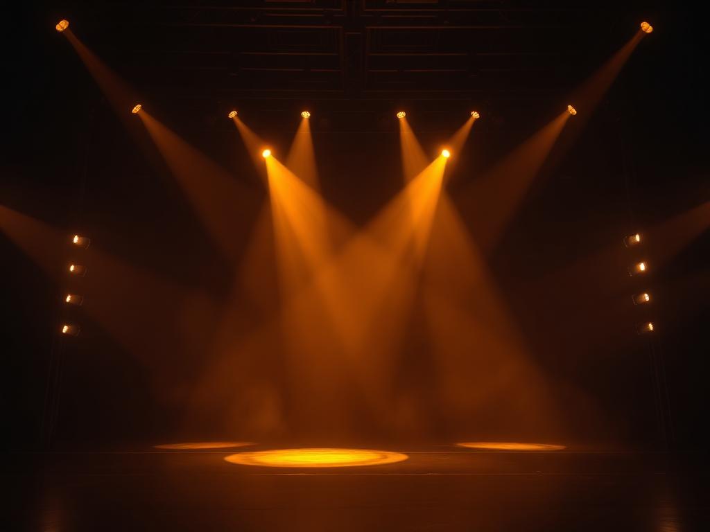 Concert stage lighting
